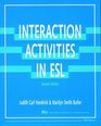 Interaction Activities in Esl