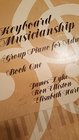 Keyboard Musicianship Group Piano for Adults Book One