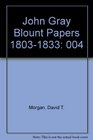 John Gray Blount Papers 18031833