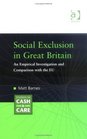 Social Exclusion In Great Britain An Empirical Investigation And Comparison With The EU