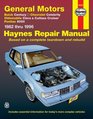 Haynes Repair Manuals GM ACar 19821996
