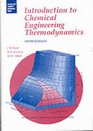 Intro to Chemical Engineering Thermodynamics