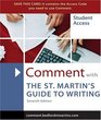 Comment for St Martin's Guide to Writing