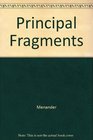 Menander The Principal Fragments