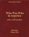 Who Was Who in America Volume 21