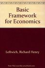A basic framework for economics
