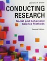 Conducting Research Social and Behavioral Science Methods
