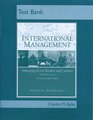 TEST BANK for International Management   6th Edition