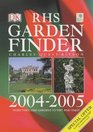 RHS Garden Finder 20042005