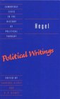 Hegel Political Writings