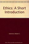 Ethics: A Short Introduction