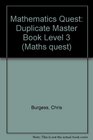 Maths Quest Duplicate Masters Level Three