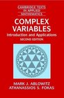 Complex Variables  Introduction and Applications