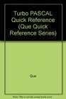 Turbo Pascal Quick Reference
