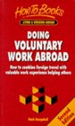 Doing Voluntary Work Abroad