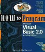 How to Program Microsoft Visual Basic Scripting Edition