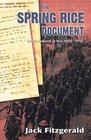 The Spring Rice Document Newfoundland at War 1914  1918