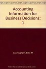 Accounting Information for Business Decisions