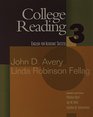English for Academic Success College Reading Book Three  College Vocabulary Book Three