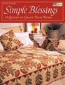 Simple Blessings 14 Quilts to Grace Your Home