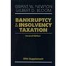 Bankruptcy and Insolvency Taxation 1994 Supplement No 1