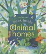 Peek Inside Animal Homes (Peek Inside Board Books)