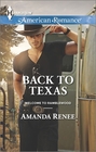 Back to Texas (Welcome to Ramblewood) (Harlequin American Romance, No 1548)