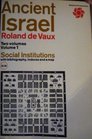 Ancient Israel  Social Institutions