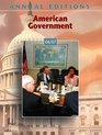 Annual Editions American Government 06/07