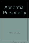 The Abnormal Personality