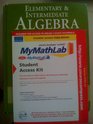 Elementary and Intermediate Algebra plus MyMathLab/MyStatLab/MyStatLab Student Access Code Card