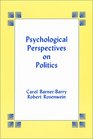 Psychological Perspectives on Politics