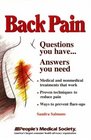 Back Pain Questions You Have Answers You Need