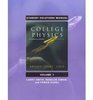 Student Solutions Manual for College Physics A Strategic Approach Volume 1