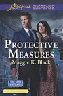 Protective Measures (True North Bodyguards, Bk 3) (Love Inspired Suspense, No 618) (True Large Print)