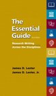 The Essential Guide  Research Writing Across the Disciplines
