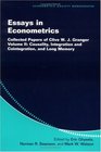 Essays in Econometrics Volume 2 Causality Integration and Cointegration and Long Memory  Collected Papers of Clive W J Granger