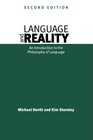 Language and Reality Introduction to the Philosophy of Language