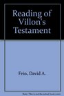 Reading of Villon's Testament