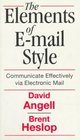 Elements of EMail Style  Communicate Effectively via Electronic Mail