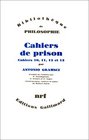 Cahiers de prison tome 3  numros 10 11 12 13