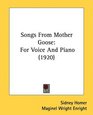 Songs From Mother Goose For Voice And Piano