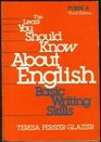 The least you should know about English Basic writing skills form A
