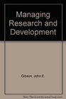 Managing Research and Development