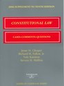 Constitutional Law 2006 Supplement Cases Commemts Questions