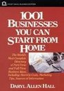1001 Businesses You Can Start from Home (Wiley Small Business S.)