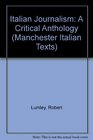 Italian Journalism A Critical Anthology