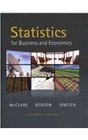 Statistics for Business and Economics plus MyMathLab/MyStatLab Student Access Code Card