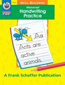 Manuscript Handwriting Practice Skill Builder