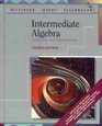 Intermediate Algebra Concepts and Applications